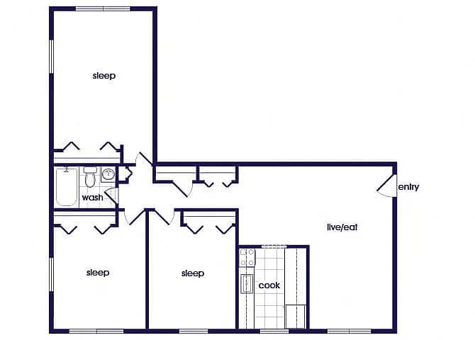 Floor plan C1