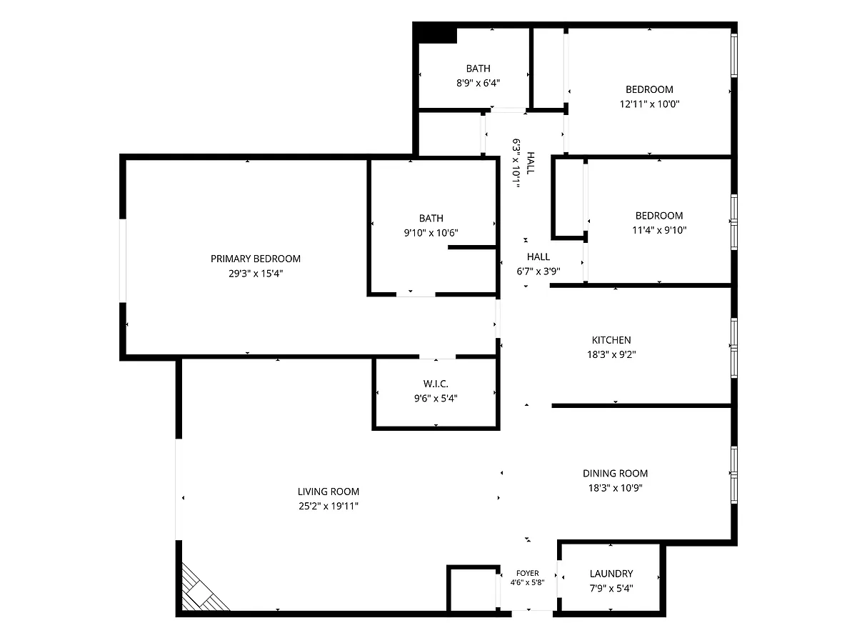 Floor plan Kiowa - 1st Level