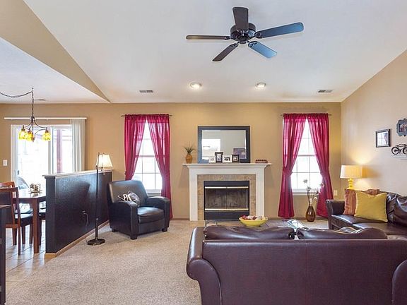 View of Great Room from entry hall.