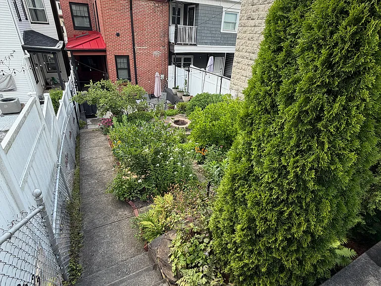 Rear of the property.