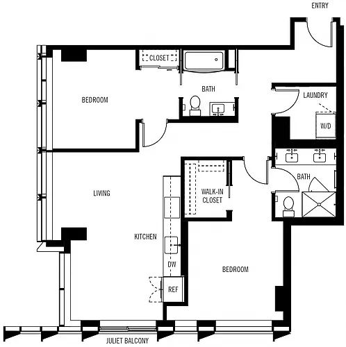 Floor plan 2C