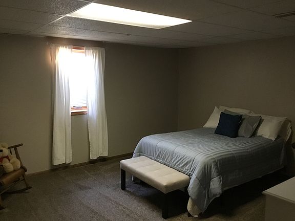 Basement bedroom
