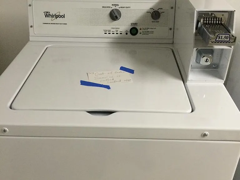 basement laundry