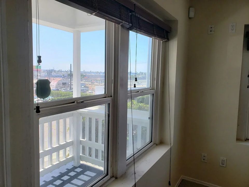 view from living room and balcony