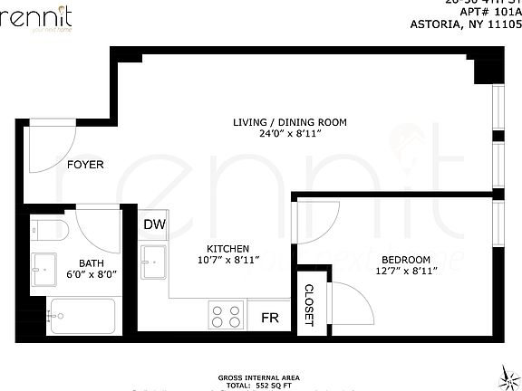 2nd image of 26-24 4th St #101