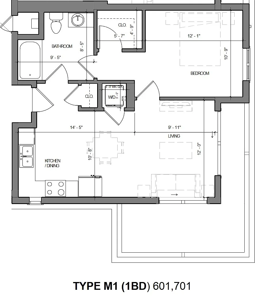 Floor plan TYPE M