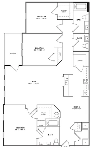 Floor plan C1