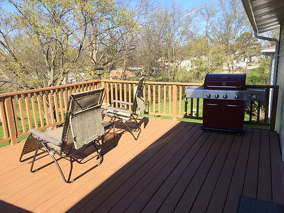 deck off of kitchen