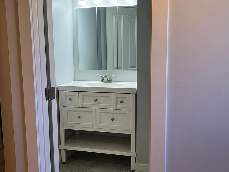 Downstairs living area bathroom
