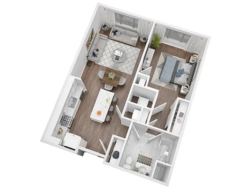Floor plan A01