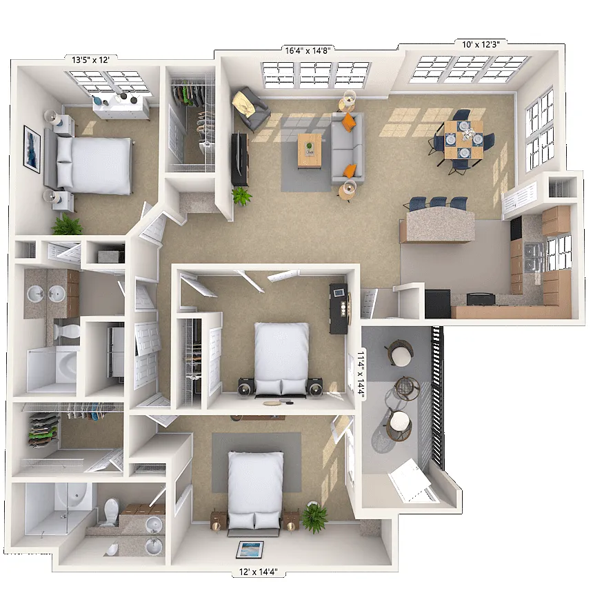 Floor plan Laurent