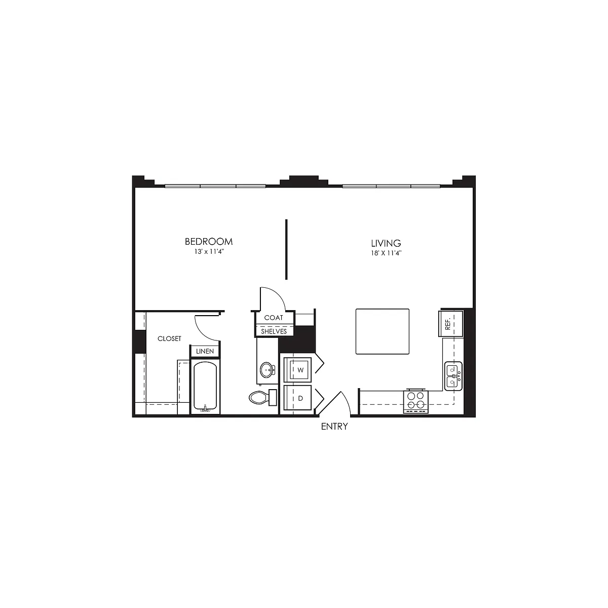 Floor plan A1L