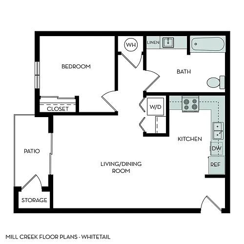 Floor plan Whitetail