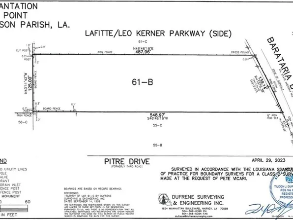 LOT-61B Barataria Blvd, Marrero, LA 70072