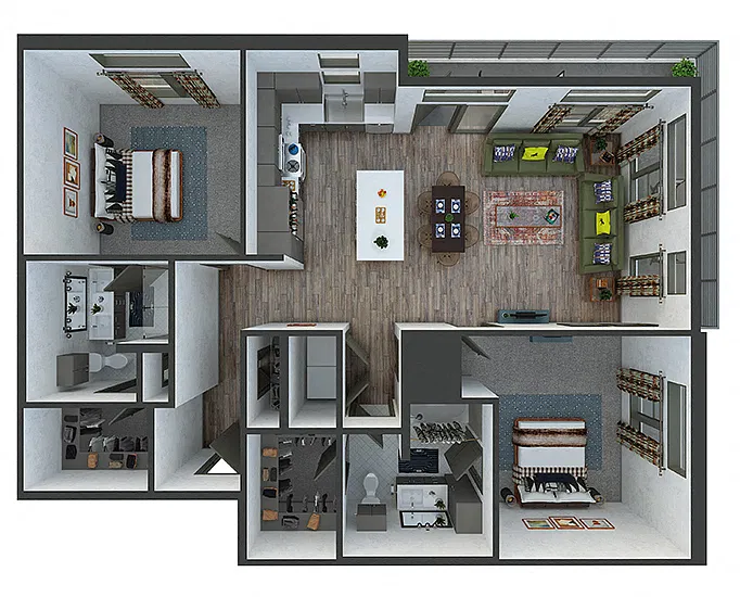 Floor plan Broadway