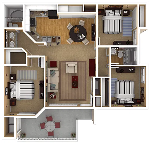 Floor plan Residence 6 Luxury