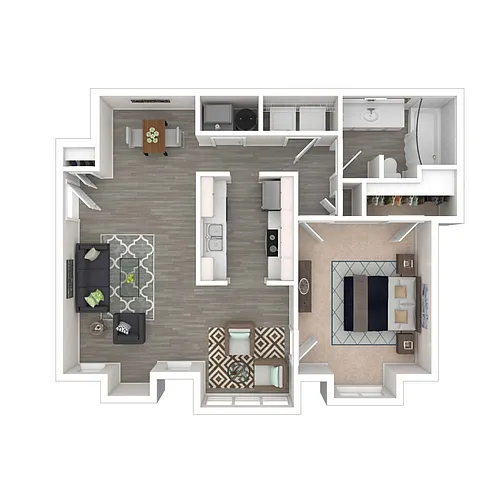 Floor plan Tallulah Renovated