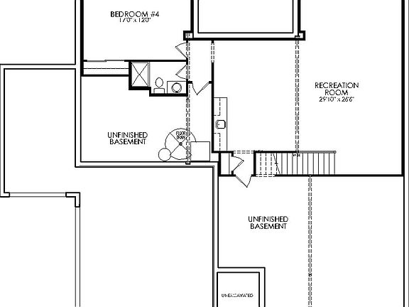 floor plan lower level