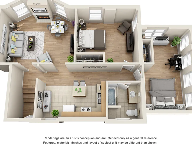 2 Bedroom | 1 Bathroom 2 Bedroom | 1 Bathroom