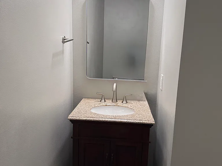 Powder bath vanity.