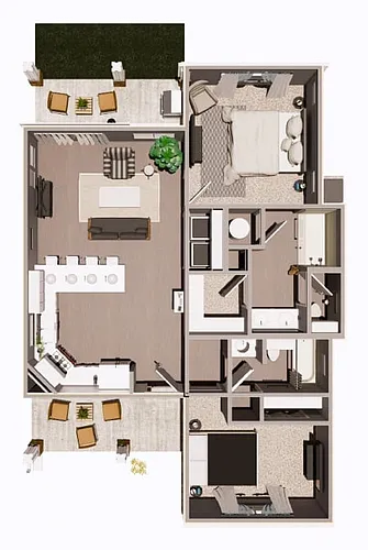 Floor plan B