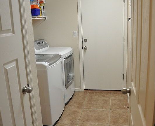 Laundry Room w/Smart Panel for Networking