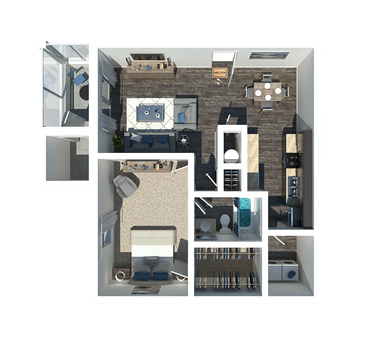 Floor plan Dandelion