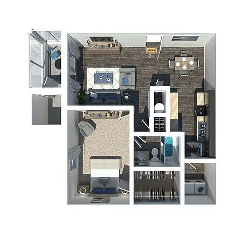 Floor plan Dandelion