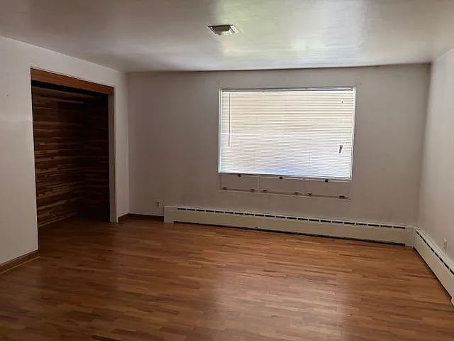Large bedroom with large closet