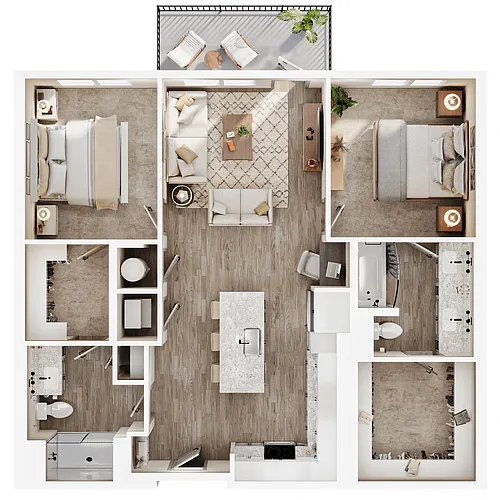 Floor plan B2A
