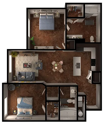 Floor plan B1