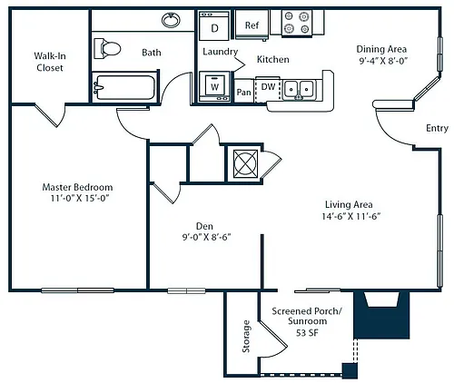 Floor plan A1