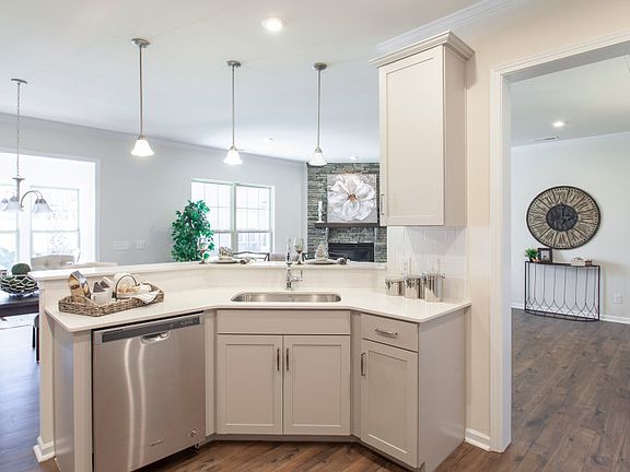 Beautiful Open Kitchen, perfect for entertaining. Representation Only - No Fireplaces Aval.