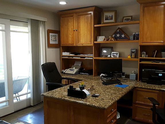Office with entrance