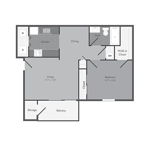 Floor plan The Washington