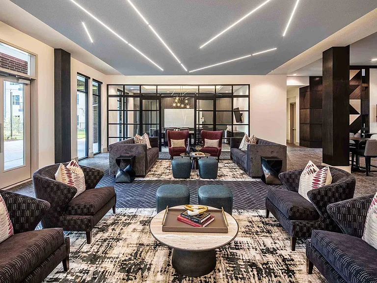 Clubhouse lounge