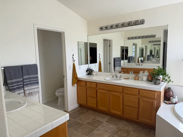 Bathroom off the primary bedroom.