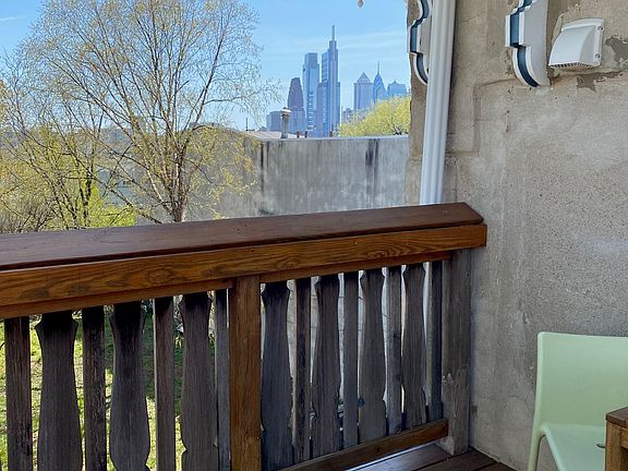 Private deck with City view