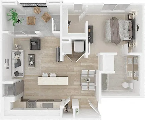 Floor plan A1A