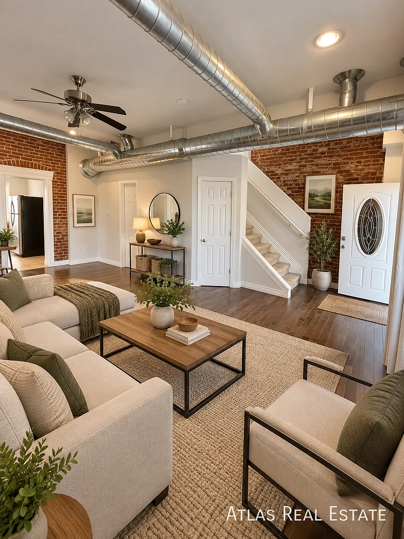 1-Month Free Rent Historic Baker Charmer With Exposed Brick, Private Yard & 2-Car Garage — Photo 2
