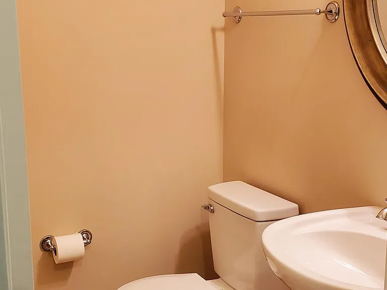 LOWER LEVEL HALF BATHROOM