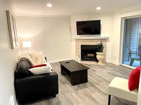 Open living space. Fresh new paint and flooring throughout.