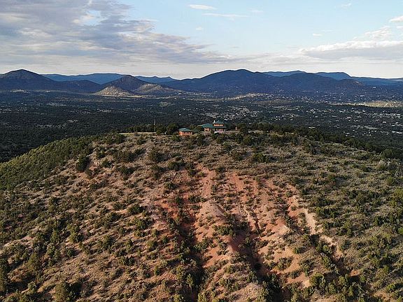 Red cliffs viewed from south
