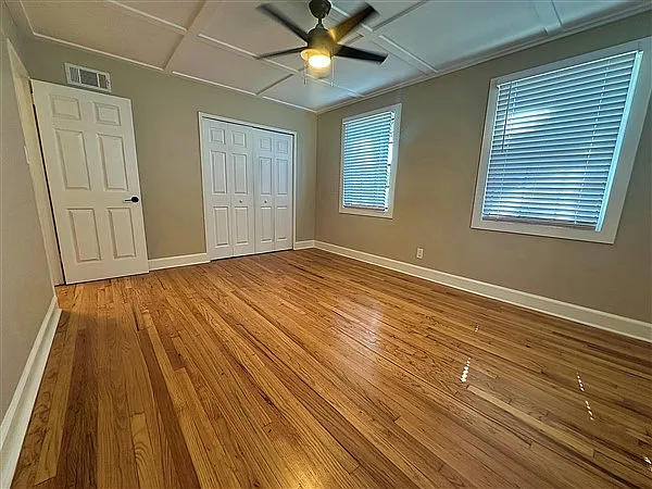 New ceiling fan to keep you cool.