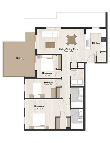 Floor plan 1302