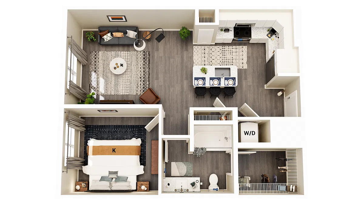 Floor plan A1