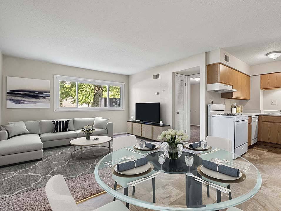 Open concept one bedroom