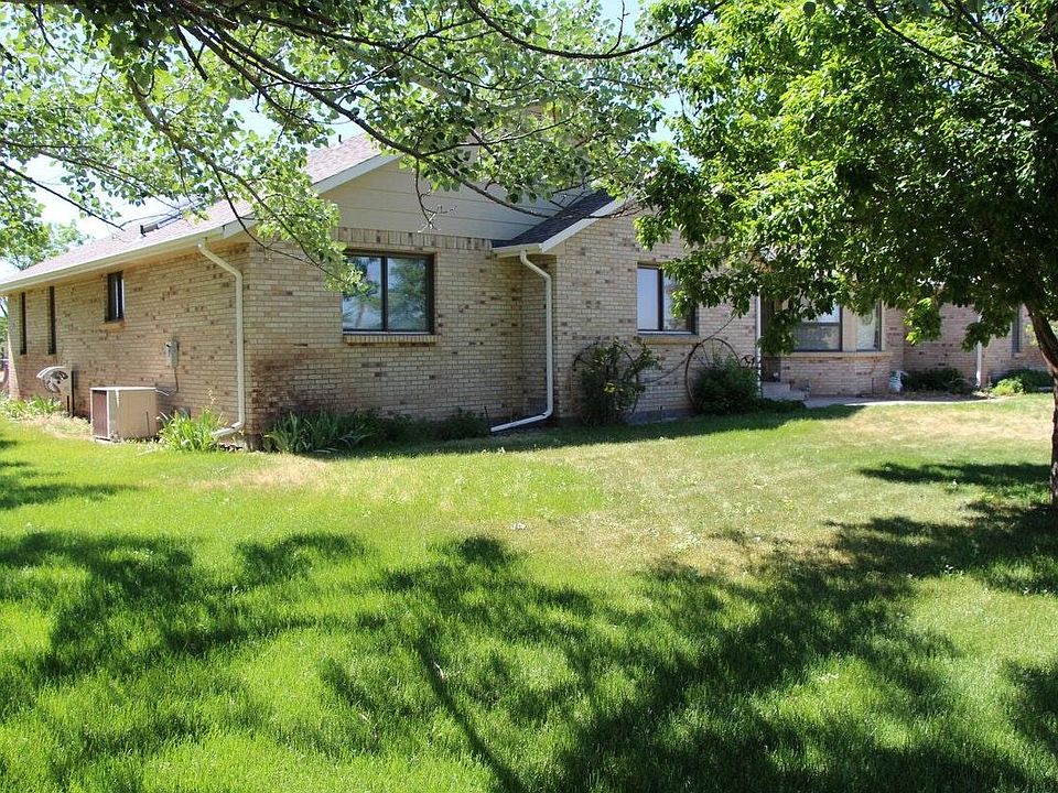 Front and side of house.
