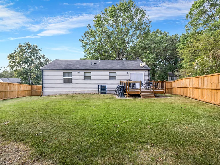 Fenced Backyard