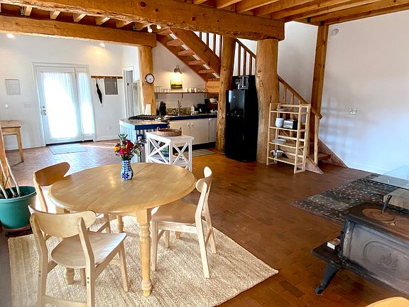 View of Dining Area and Kitchen